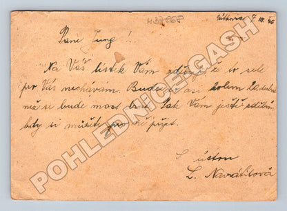 Pohlednice Československo s poštovními známkami 1945 (M37868)