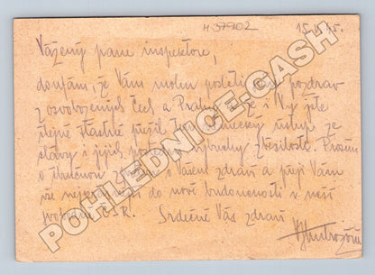 Pohlednice Protektorát Čechy a Morava Lounky 1945 (M37902)