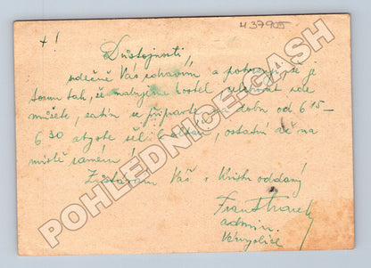 Pohlednice Dolní Újezd u Lipníka n. B. dopisní lístek (M37905)
