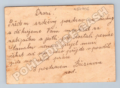 Pohlednice Bohuslavice u Kyjova korespondenční (M37906)
