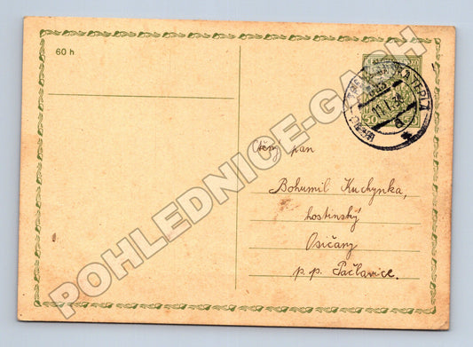 Pohlednice Kroměříž Osíčany 1930 (M37909)