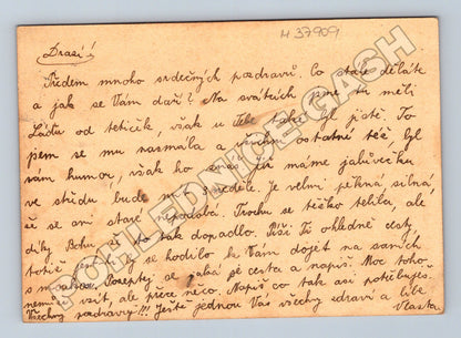 Pohlednice Kroměříž Osíčany 1930 (M37909)