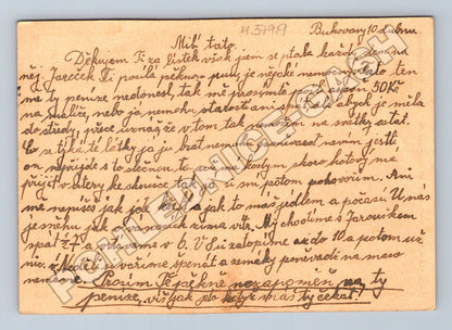 Pohlednice Československo psaný 1934 (M37919)