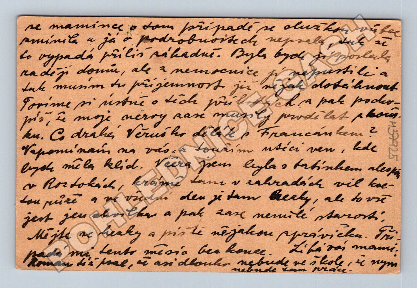 Pohlednice Praha datovaná 1927 (M37925)