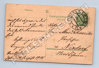 Pohlednice Jihlava korespondenční karta 1908 (M37928)