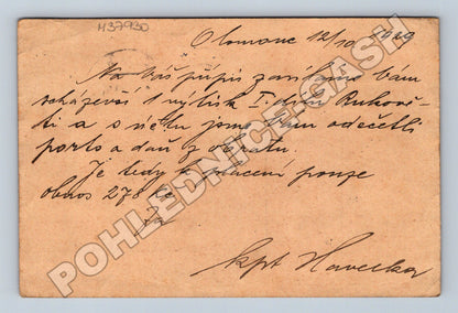Pohlednice Olomouc poštou poslaná 1929 (M37930)