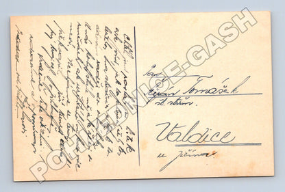 Pohlednice Valdice u Jičína 1913 (M37935)