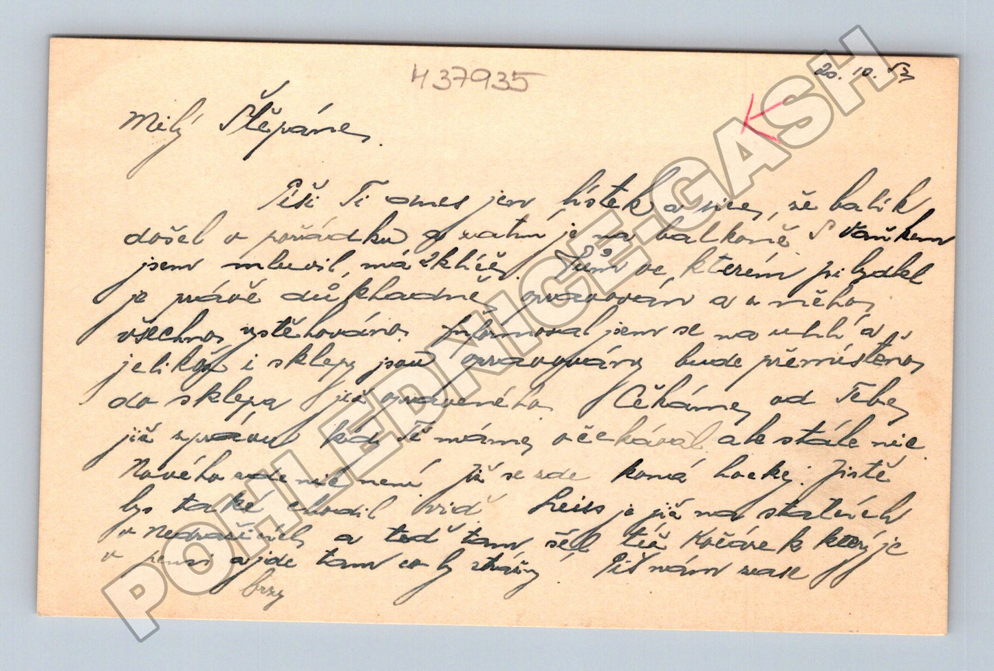 Pohlednice Valdice u Jičína 1913 (M37935)