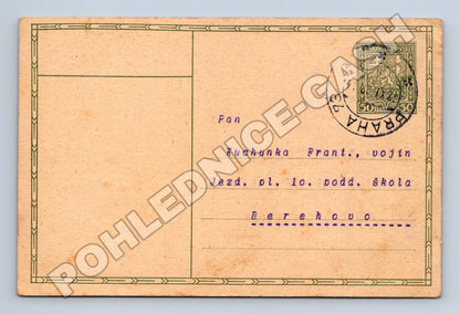 Pohlednice ČSR Vršovice obchodní korespondence (M37938)