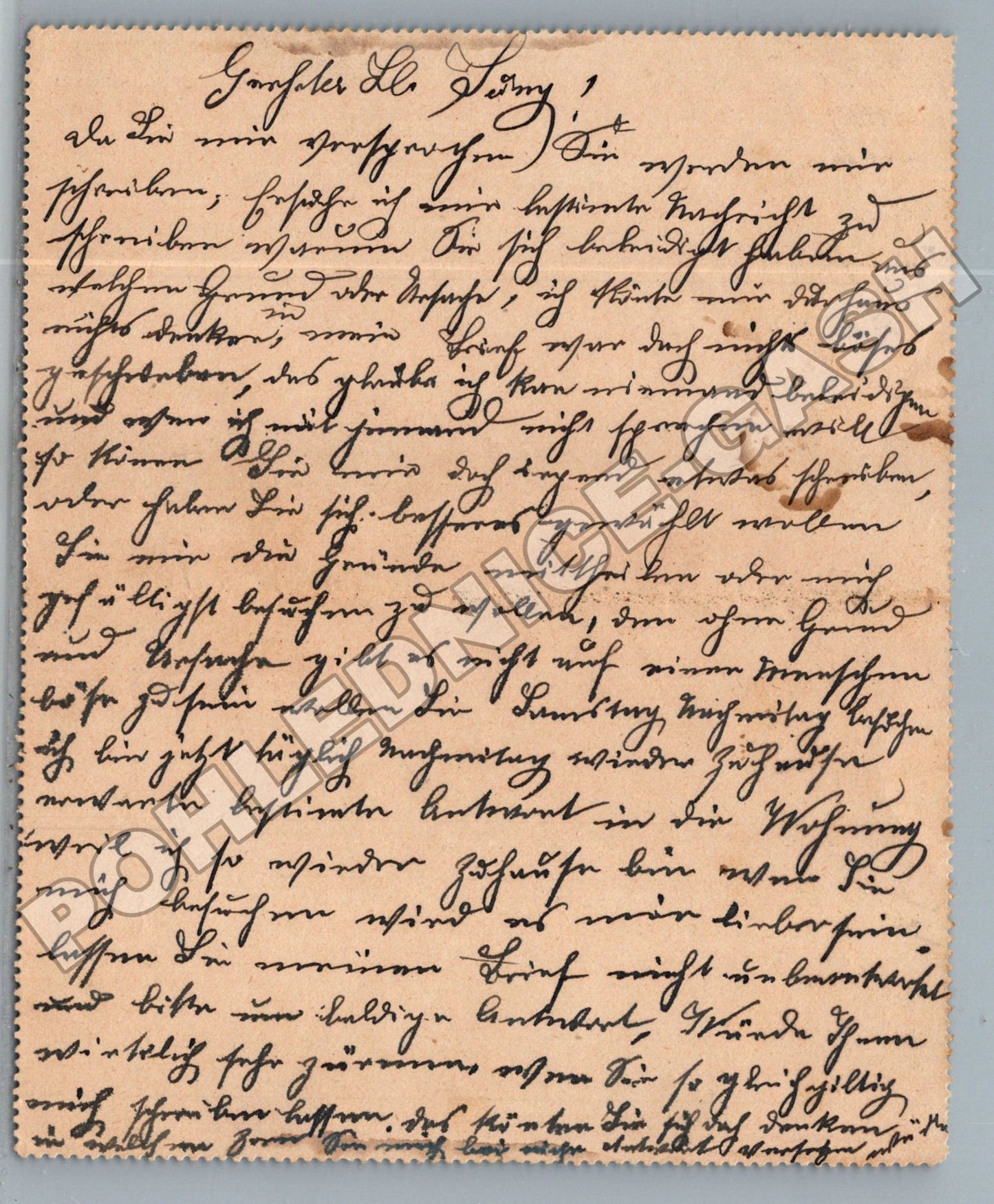 Pohlednice Rakousko Klagenfurt Karten-Brief 1899 (M37949)