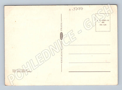 Pohlednice mourovatá kočka ČSSR (M3797)