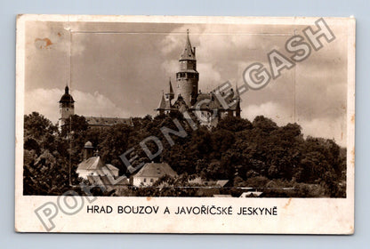 Pohlednice Hrad Bouzov a Javoříčské jeskyně (M37976)