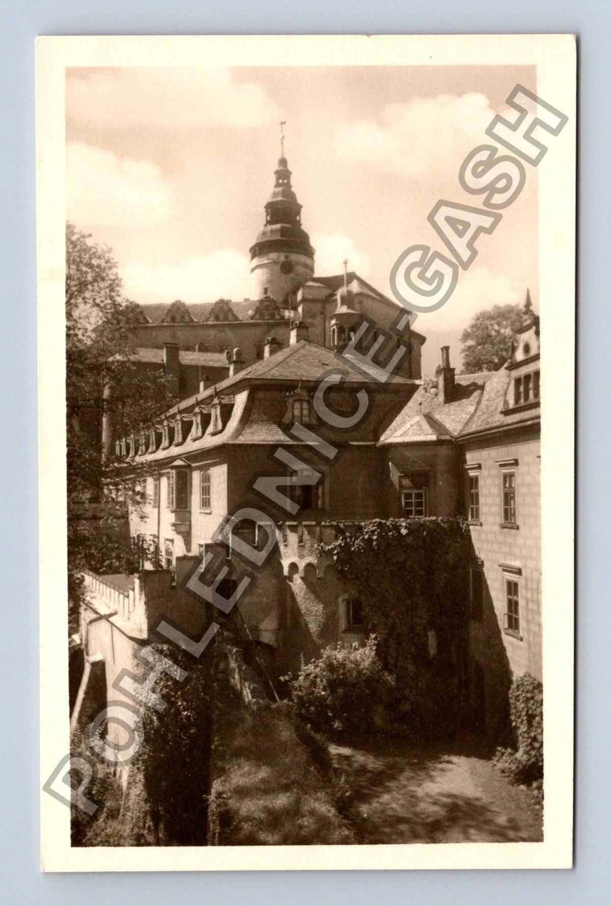 Pohlednice Frýdlant v Čechách zámek (M37982)
