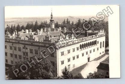 Pohlednice Litomyšl zámek letecký pohled (M37984)