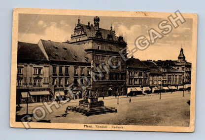 Pohlednice Plzeň Náměstí Radnice (M37995)