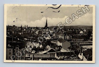 Pohlednice Plzeň celkový pohled (M38008)
