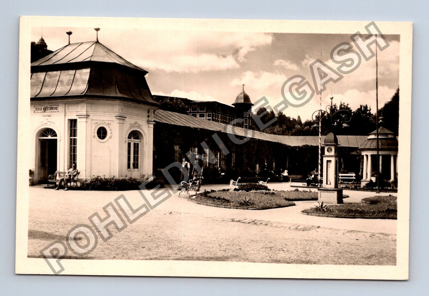 Pohlednice Lázně Libverda kolonáda (M38012)