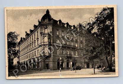 Pohlednice Plzeň Grand Hotel Smitka 1947 (M38018)
