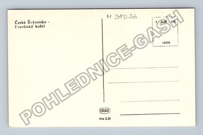 Pohlednice České Švýcarsko Pravčický kužel (M38036)
