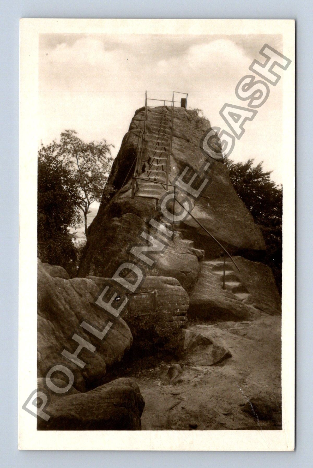 Pohlednice Prachovské skály Šikmá věž (M38039)