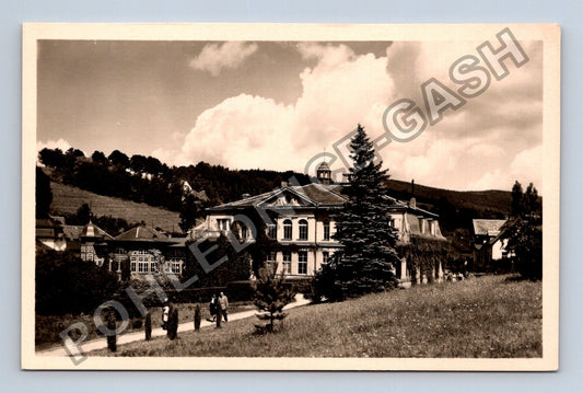 Pohlednice Lázně Libverda hotel dům (M38047)