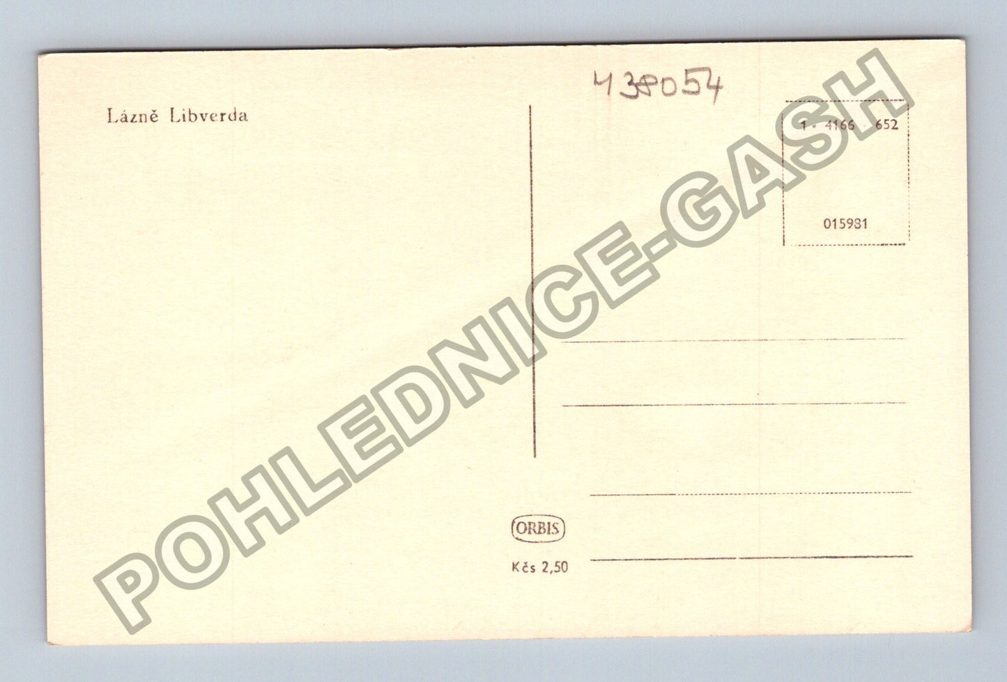 Pohlednice Lázně Libverda horská krajina (M38054)
