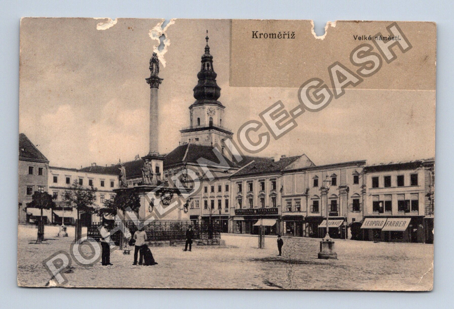 Pohlednice Kroměříž Velké náměstí (M38061)