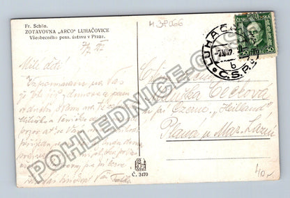 Pohlednice Luhačovice Zotavovna ARCO Všeobecný pens (M38066)