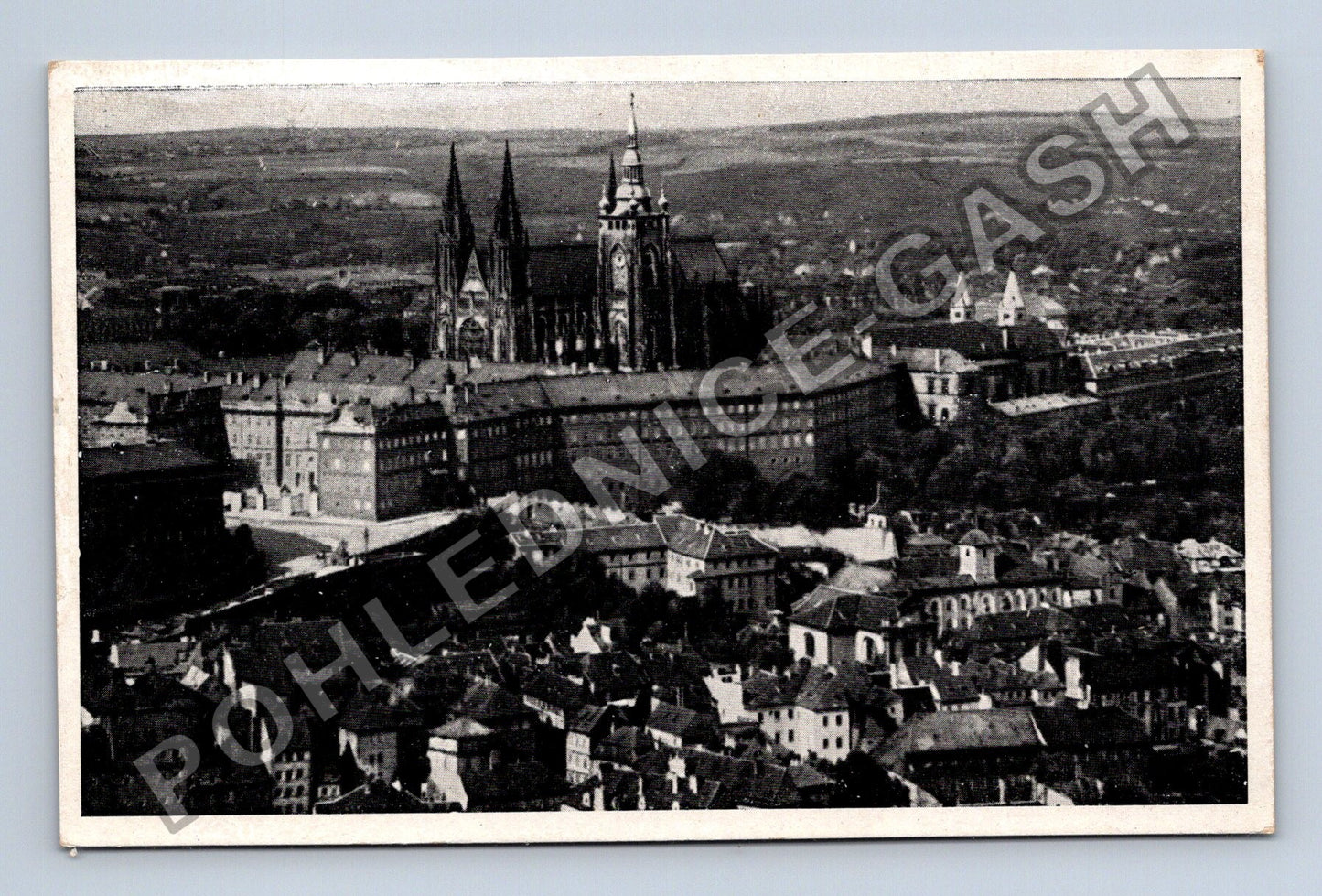 Pohlednice Praha Hradčany letecký pohled (M38069)