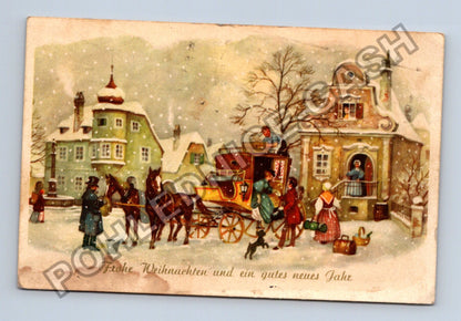 Pohlednice Rakousko Frohe Weihnachten und ein gutes neues (M38085)