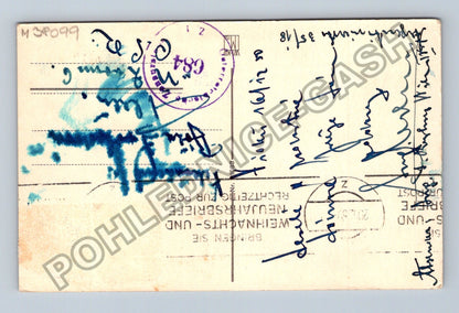 Pohlednice Zasněžená krajina s kostelem Vánoce (M38099)