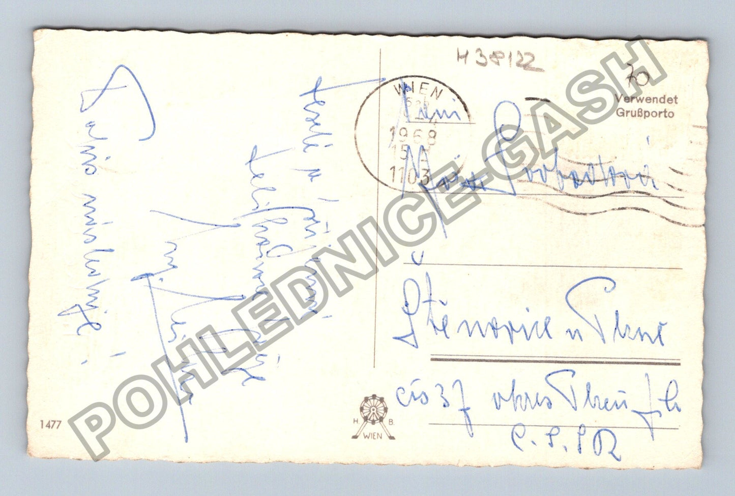 Pohlednice Rakousko Velikonoce kuřátka Frohe Ostern 1969 (M38122)