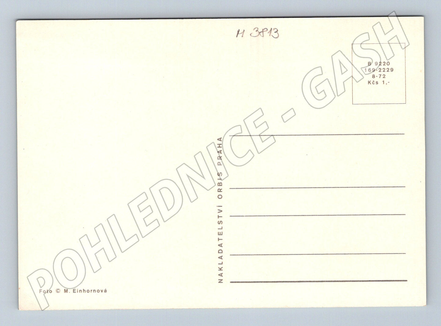 Pohlednice štěně u tabule HAF – retro motiv (M3813)