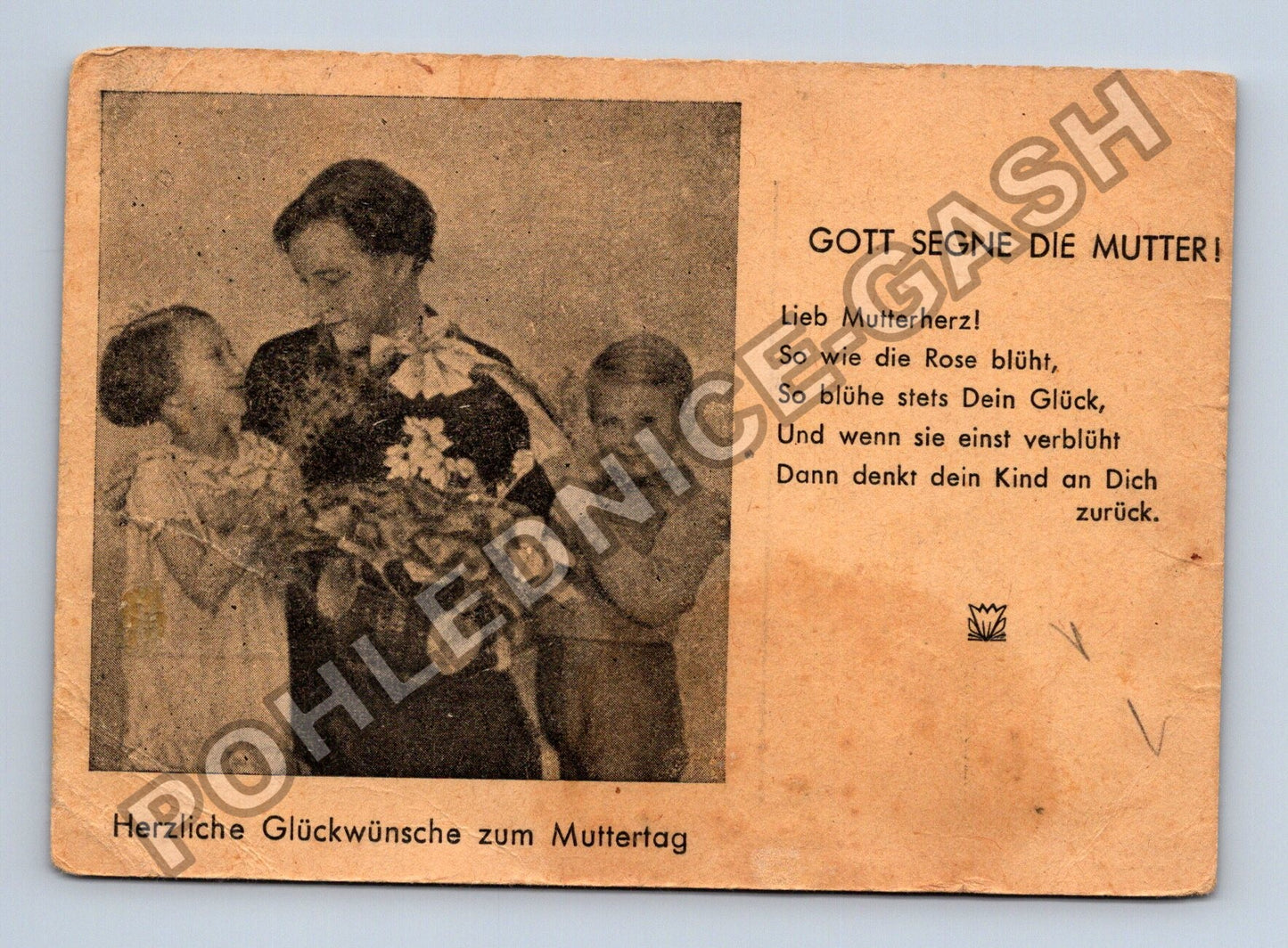 Pohlednice Německo Den matek 1941 (M38216)