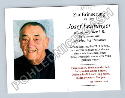 Starý Rakousko Josef Leithinger parte (M38225)