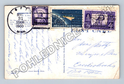 Pohlednice Severní Amerika Grand Marais Minnesota zima 1960 (M38235)