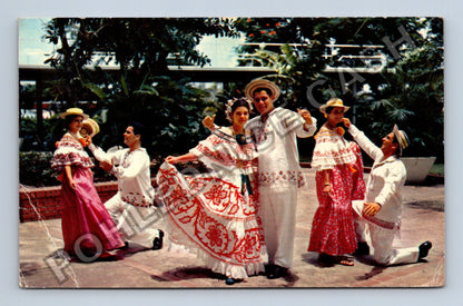 Pohlednice Panama tanečníci v národních krojích (M38237)