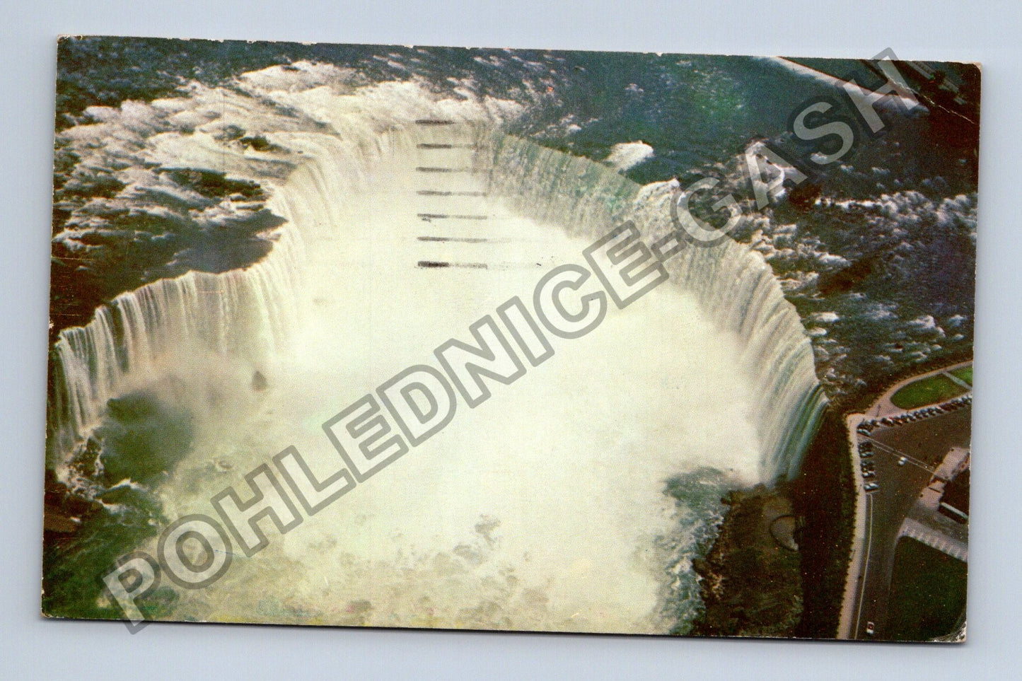 Pohlednice Kanada Niagara Falls Horseshoe Falls letecký (M38238)