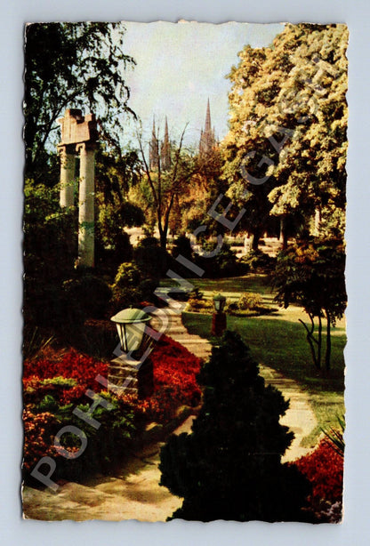 Pohlednice Německo Wiesbaden park 1961 (M38243)