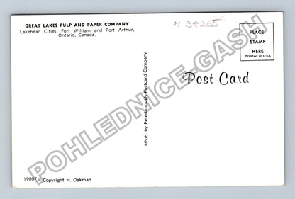 Pohlednice Severní Amerika Great Lakes Pulp and Paper (M38255)