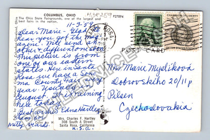 Pohlednice USA Ohio Columbus State Fairgrounds 1959 (M38259)