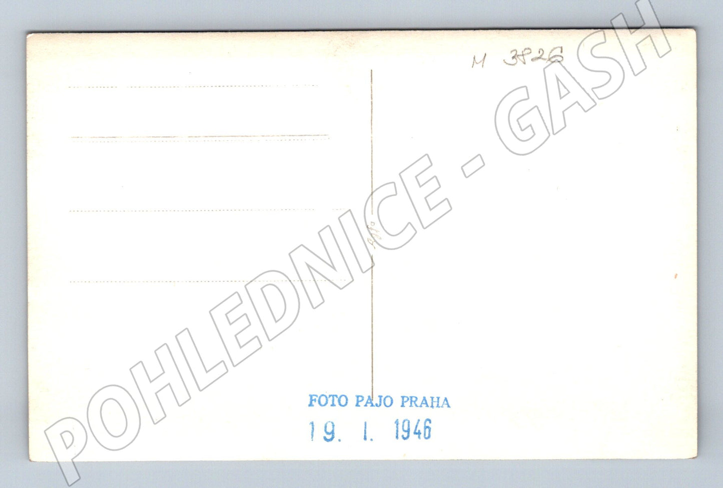 Pohlednice německý ovčák – Pajo Praha (M3826)