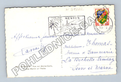 Pohlednice Monaco Monte-Carlo Cap Martin Itálie 1912 (M38262)