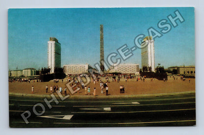 Pohlednice Rusko Leningrad Ploščaď Pobedy (M38267)