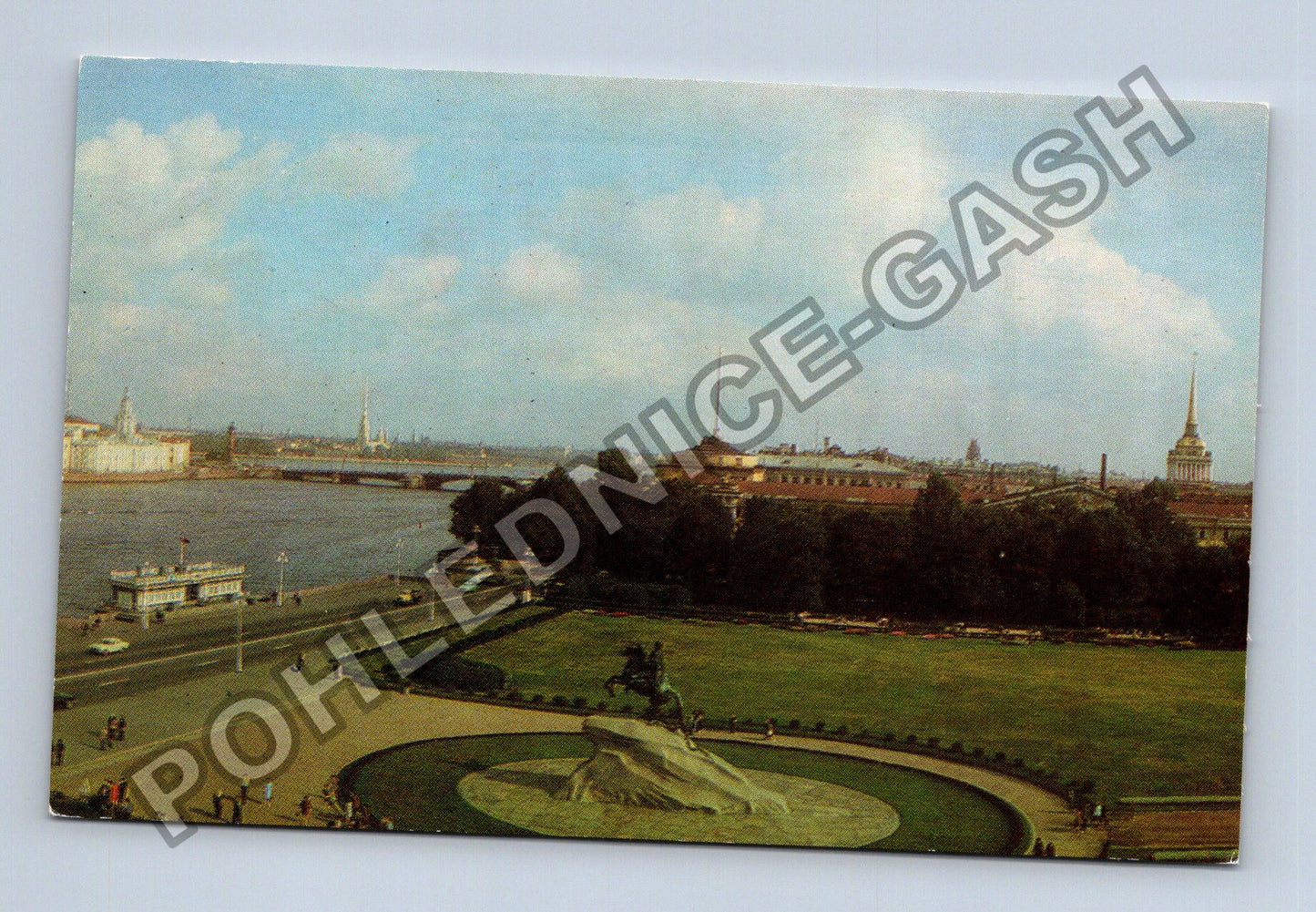 Pohlednice Rusko Leningrad Náměstí Děkabristů (M38270)