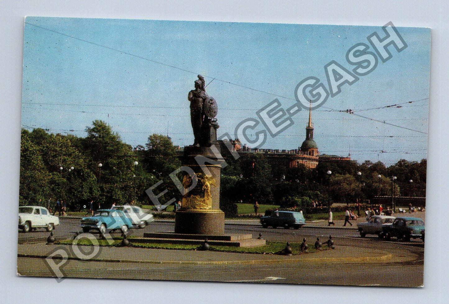 Pohlednice Rusko Leningrad Suvorovskaja ploščad (M38272)