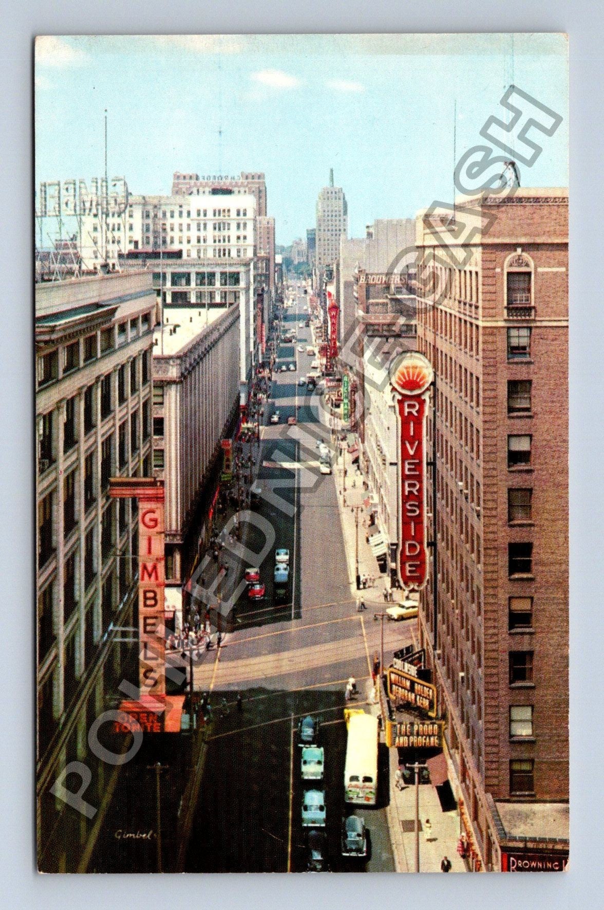 Pohlednice Severní Amerika Wisconsin Ave Milwaukee (M38277)