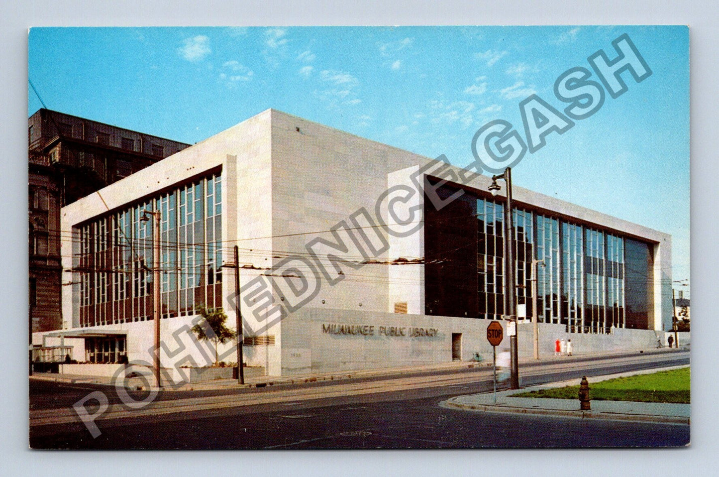 Pohlednice Severní Amerika Milwaukee Public Library 1959 (M38282)