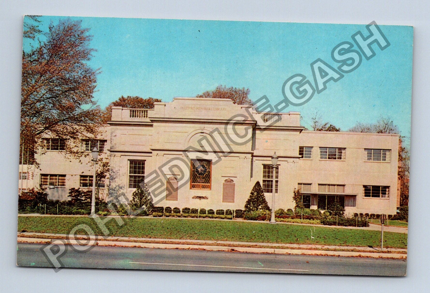 Pohlednice Freeport Long Island N. Y. Public Library (M38294)