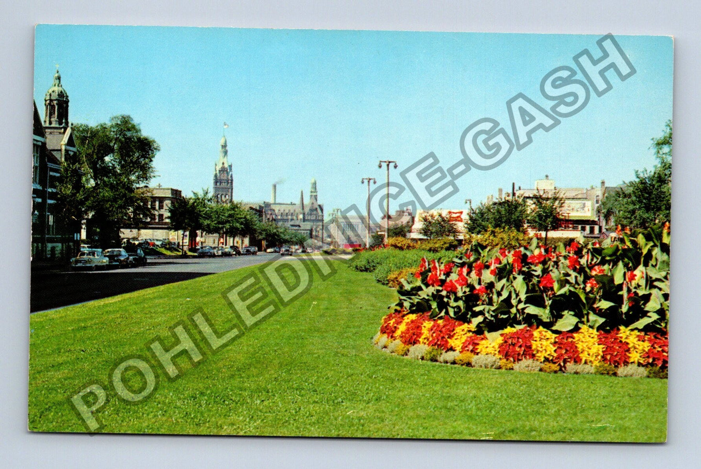 Pohlednice Milwaukee Wisconsin Kilbourn Ave St Johns (M38302)
